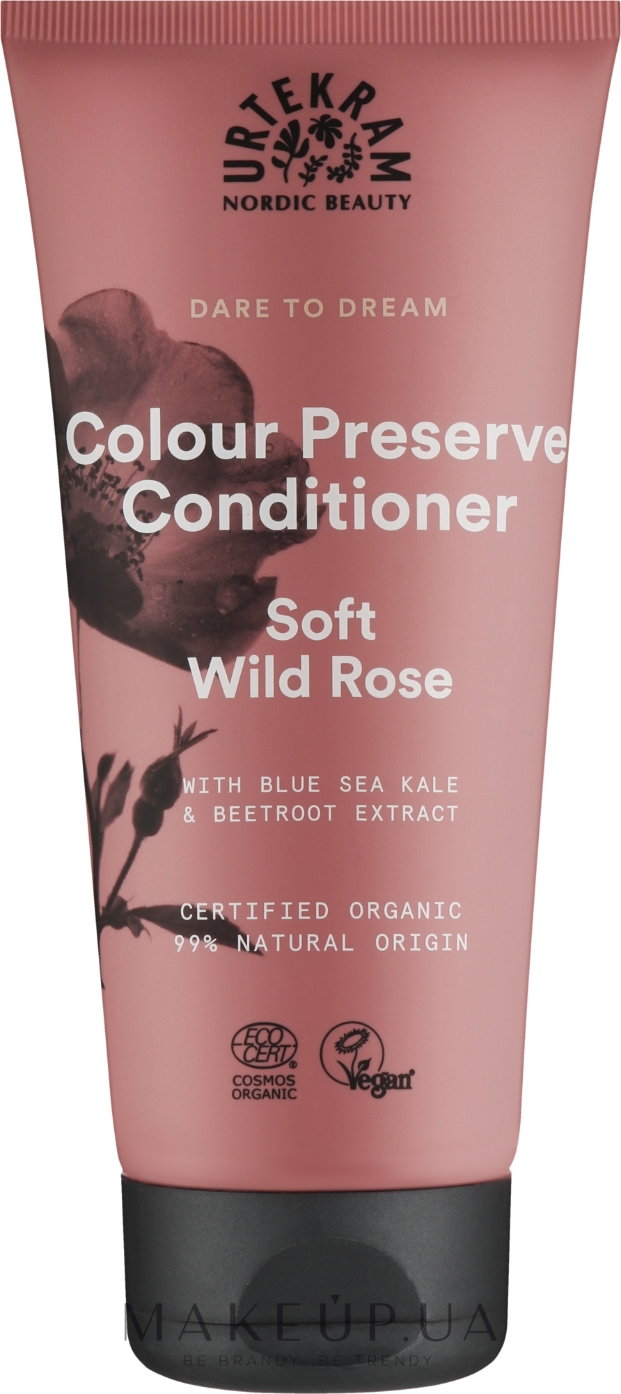 Кондиціонер для захисту кольору волосся - Urtekram Soft Wild Rose Conditioner — фото 180ml