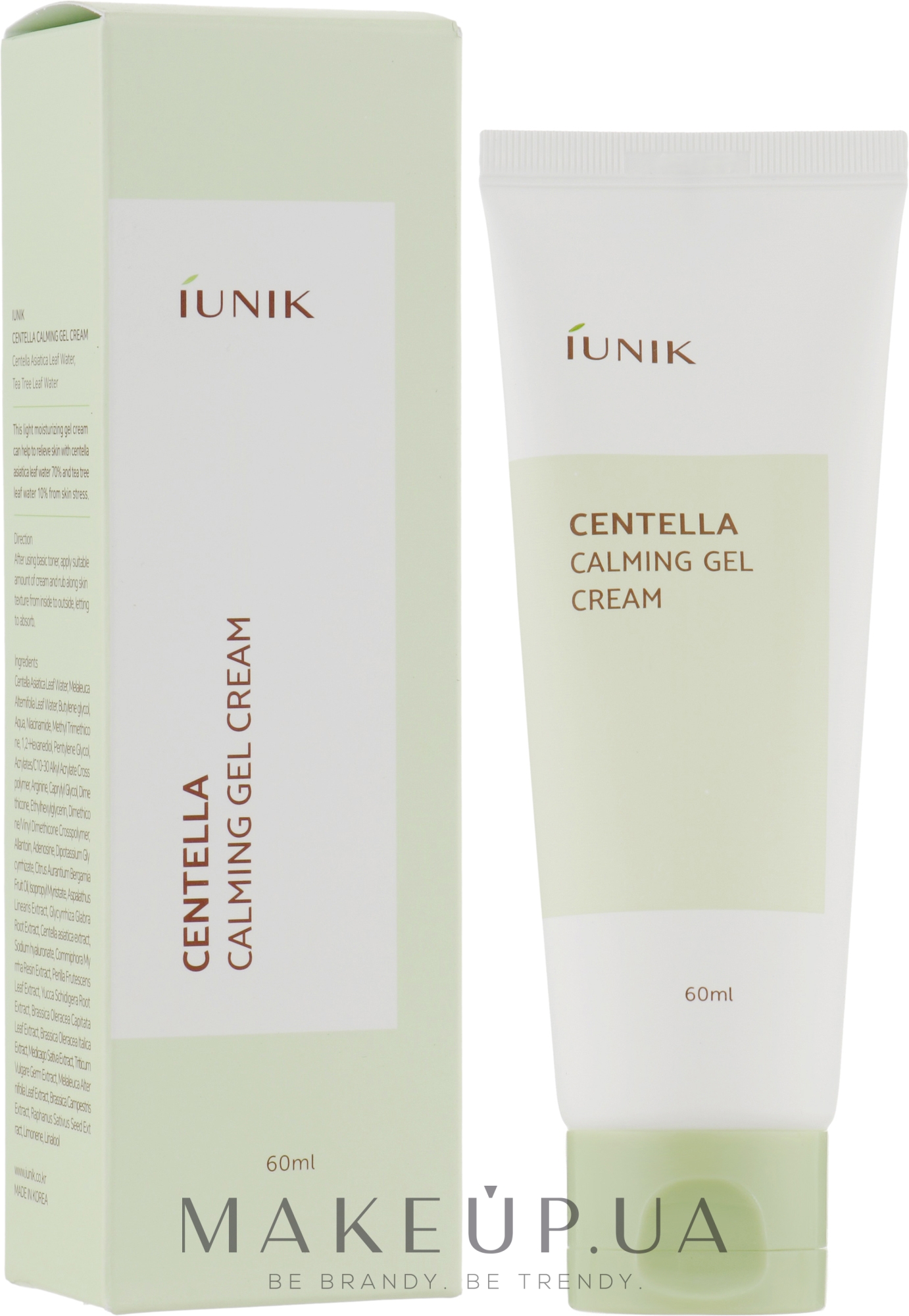 Успокаивающий крем-гель с центелой - IUNIK Centella Calming Gel Cream — фото 60ml