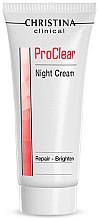 Духи, Парфюмерия, косметика Восстанавливающий ночной крем - Christina Clinical ProClear Night Cream