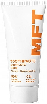 Зубна паста “Мигдаль + Гідроксиапатит” - MFT Complete Care Almond + Hydroxyapatite Toothpaste — фото N2