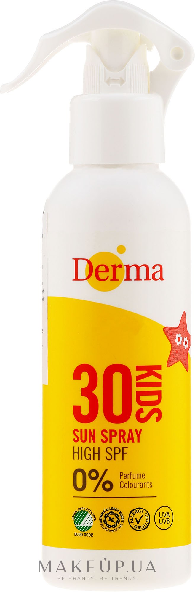 Солнцезащитный спрей для детей - Derma Kids Sun Spray SPF30 — фото 200ml