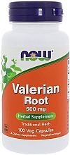 Духи, Парфюмерия, косметика Экстракт корня валерианы 500мг в капсулах - Now Foods Valerian Root Extract 500mg Veg Capsules