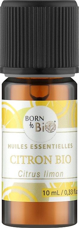 Органическое эфирное масло "Лимон" - Born to Bio Aromatherapie — фото N1