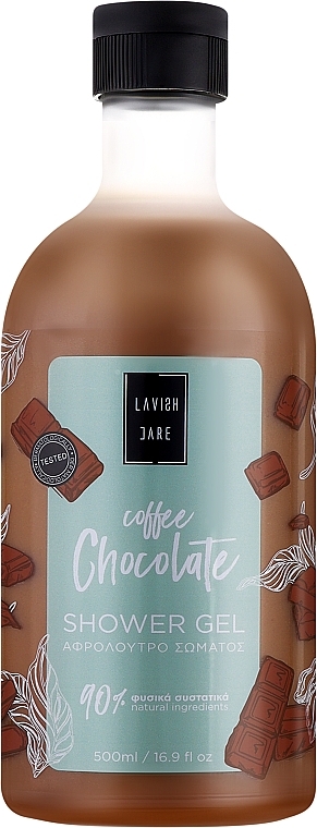 Гель для душу "Кава та шоколад" - Lavish Care Shower Gel Choco Freakshake — фото N1