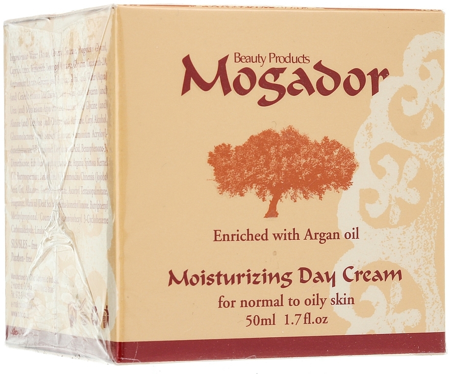 Увлажняющий дневной крем для нормальной и жирной кожи - Mogador Moisturizing Day Cream — фото N1