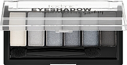 Духи, Парфюмерия, косметика Палетка теней для век - Technic Cosmetics Smokey Eyeshadows Palette 6 Colours