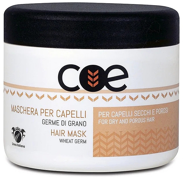 Маска для волосся із зародків пшениці - Linea Italiana COE Wheat Germ Hair Mask — фото N1