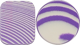 Спонжі для тонального крему 2 в 1, фіолетові - Puffic Fashion — фото N1
