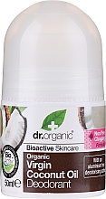 Парфумерія, косметика Дезодорант кульковий "Кокосове масло" - Dr. Organic Bioactive Skincare Virgin Coconut Oil Deodorant