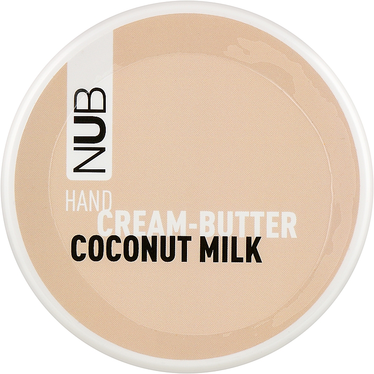 Крем-баттер питательный для рук - NUB Spa Care Hand Cream Butter Coconut Milk 
