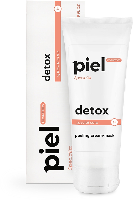Очищающая крем-маска с эффектом пилинга - Piel Cosmetics Specialiste Detox Peeling Mask — фото N2