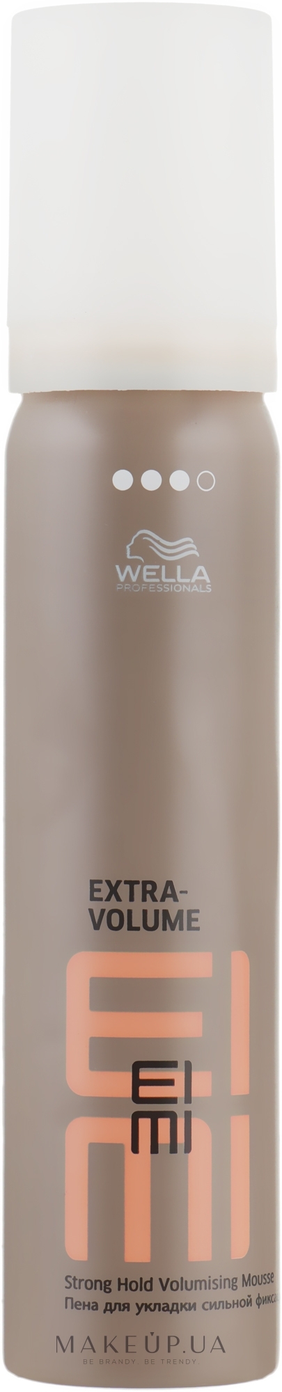 Пена для укладки волос сильной фиксации - Wella Professionals EIMI Styling Extra Volume — фото 75ml