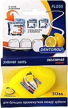 Парфумерія, косметика Зубна нитка "Лимон", 30 м - Dentorol