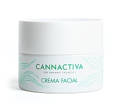 Парфумерія, косметика Зволожувальний крем для обличчя - Cannactiva Moisturizing CBD Face Cream