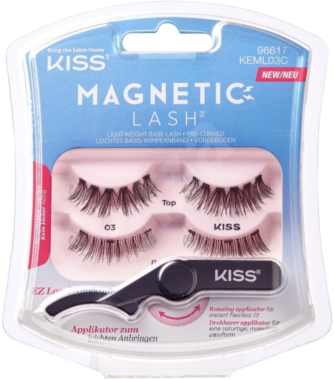 Накладные магнитные ресницы - Kiss Magnetic Lash Type 3 — фото N1