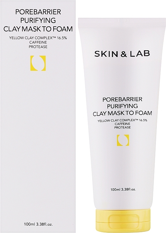 Маска-пенка для умывания - Skin&Lab Porebarrier Purifiying Clay Mask To Foam — фото N2