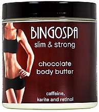 Шоколадное масло для тела с ретинолом - BingoSpa Chocolate Body Butter With Retinol — фото N1