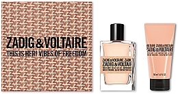 Парфумерія, косметика Zadig & Voltaire This Is Her! Vibes Of Freedom - Набір (edp/50ml + b/lot/50ml)