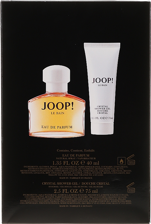 Joop! Le Bain - Набор (edp/40ml + sh/gel/75ml) — фото N4