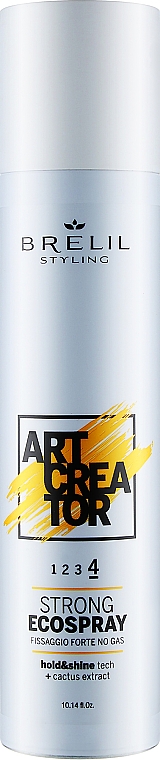 Эко-спрей сильной фиксации - Brelil Art Creator Strong Ecospray — фото N3