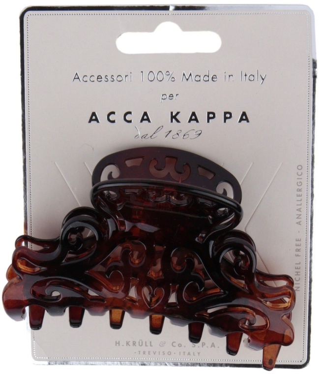 Краб для волос "Ажур", большой - Acca Kappa — фото N1
