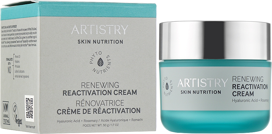 Відновлювальний крем з ефектом реактивації - Amway Artistry Skin Nutrition — фото N2