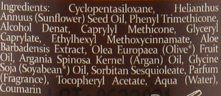 Олія-еліксир для сухого волосся з оливковою олією, аргановою олією та вітаміном Е - Madis Argan Oil Hair Oil — фото N2