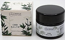 Бальзам для лица и тела - Fam Drops Of Nature 900mg CBD Salve — фото N2