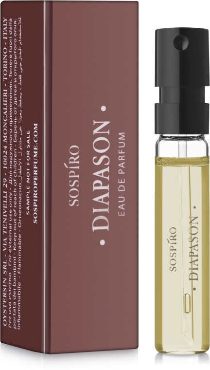 Sospiro Perfumes Diapason - Парфюмированная вода (пробник)
