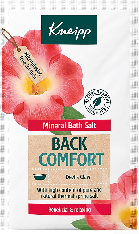 Сіль для ванни "Повернення комфорту" - Kneipp Mineral Bath Salt Back Comfort Devils Claw — фото N1