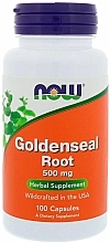 Духи, Парфюмерия, косметика Капсулы "Гидрастис канадский", 500 мг - Now Foods Goldenseal Root