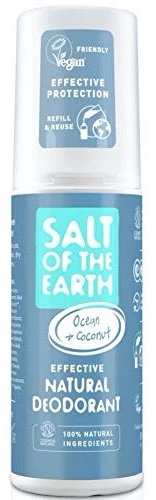 Натуральний спрей-дезодорант - Salt of the Earth Ocean & Coconut Spray — фото N1