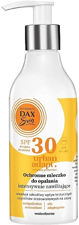 Інтенсивний зволожувальний сонцезахисний лосьйон - Dax Sun SPF 30 UrbanAdapt — фото N1