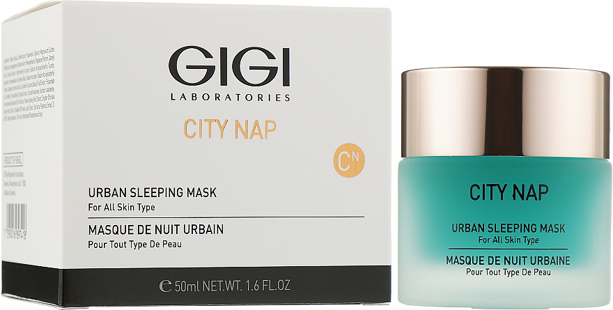 Нічна маска краси "Спляча красуня" - Gigi City Nap Urban Sleeping Mask — фото N5