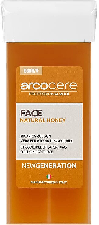 Віск для епіляції обличчя з медом - Arcocere Professional Wax Face Natura Honey — фото N1