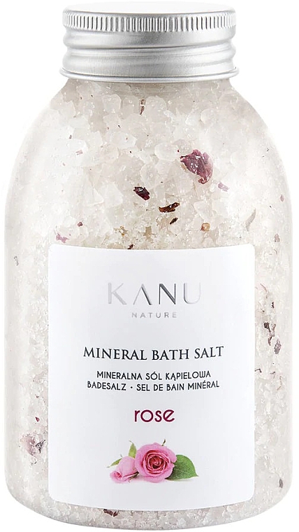 Минеральная соль для ванны "Роза" - Kanu Nature Rose Mineral Bath Salt — фото N1