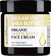 Парфумерія, косметика Зволожувальний крем для обличчя з аргановою олією - Beaute Marrakech Organic Moisturizing Face Cream