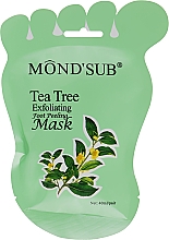Парфумерія, косметика Відлущувальна маска-пілінг для ніг з екстрактом чайного дерева - Mond'Sub Tea Tree Exfoliating Foot Peeling Mask