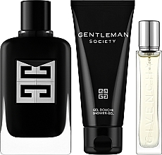 Парфумерія, косметика Givenchy Gentleman Society - Набір (edp/100 ml + sh/gel/75 ml + edp/12.5 ml)