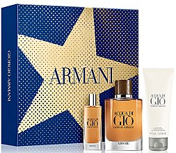 Парфумерія, косметика Giorgio Armani Acqua di Gio Absolu - Набір (edp/75ml + edp/15ml + sh/gel/75ml)