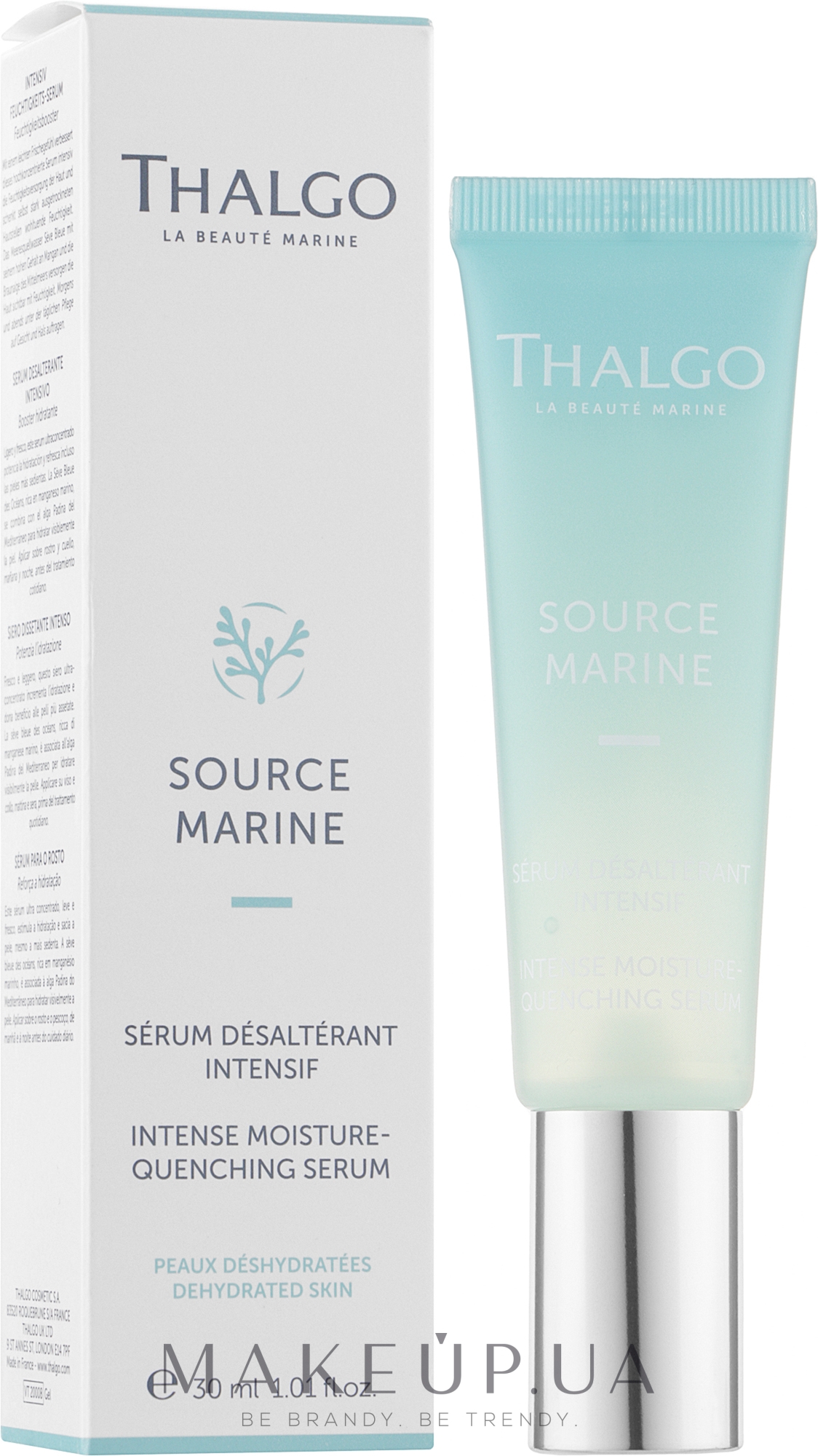 Інтенсивна зволожувальна сироватка для обличчя - Thalgo Source Marine Intense Moisture-Quenching Serum — фото 30ml