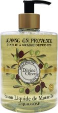 Духи, Парфюмерия, косметика Жидкое мыло - Jeanne en Provence Divine Olive Savon Liquide de Marseille