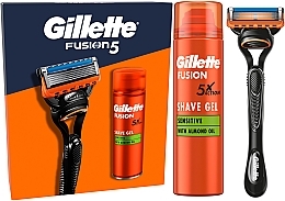 УЦІНКА Набір - Gillete Fusion 5 (sh/gel/200ml + razor/1pcs) * — фото N5