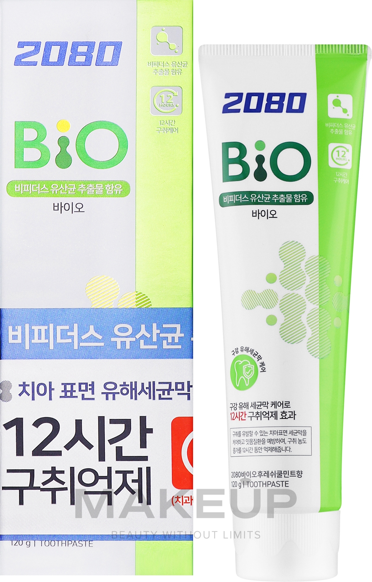 Зубная паста - Dental Clinic 2080 Bio Fresh Cool Mint Scent Toothpastes — фото 120g