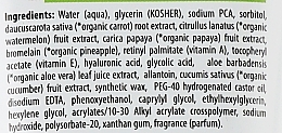 Пілінг-гель для обличчя з ензимами ананаса - Hollywood Style Organic Enzyme Peeling Gel — фото N2