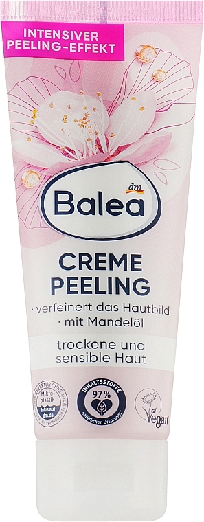 Крем-пілінг для обличчя - Balea Peeling Cream — фото N1