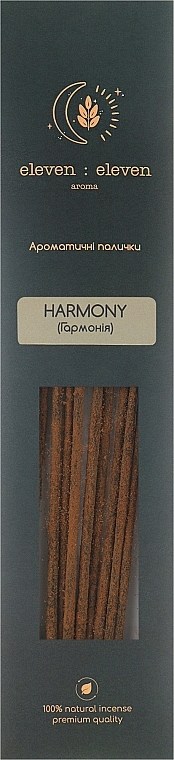 Аромапалочки "Гармония" - Eleven Eleven Aroma Harmony Aroma Sticks — фото N1