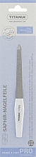 Парфумерія, косметика Пилка для нігтів з мікросапфіровим покриттям розмір 6 - Titania Soligen Saphire Nail File