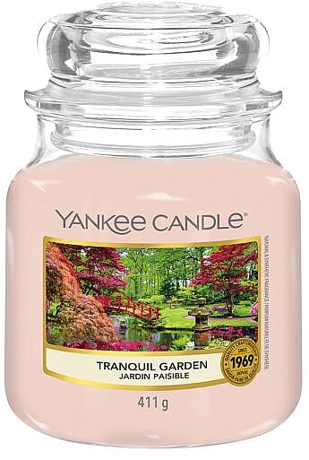 Ароматична свічка у банці - Yankee Candle Tranquil Garden Candle — фото N3