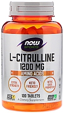 Парфумерія, косметика Харчова добавка "L-цитрулін", 1200 мг - Now Foods L-Citrulline Tabs